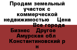 Продам земельный участок с коммерческой недвижимостью  › Цена ­ 400 000 - Все города Бизнес » Другое   . Амурская обл.,Константиновский р-н